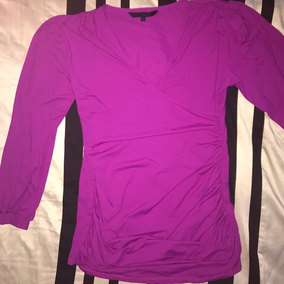 Eva Alexander ruched Maternity top blouse Size 10 - Picture 4 of 6